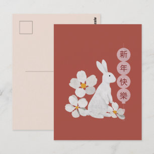 Postal Feliz Año Nuevo Lunar 2023