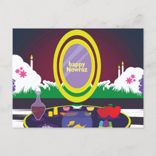Postal Feliz Año Nuevo Nouruz