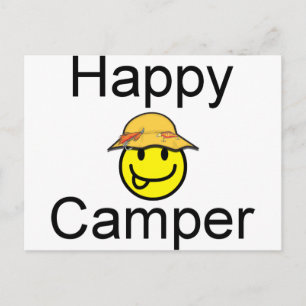 Postal Feliz Camper