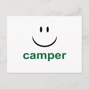 Postal Feliz Camper