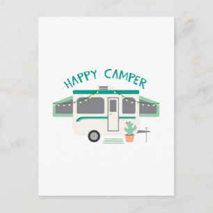 Postal Feliz Camper