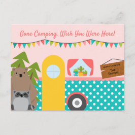 Postal Feliz Camper