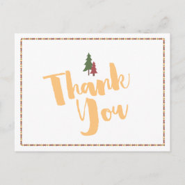 Postal Feliz Camper Gracias Postcard