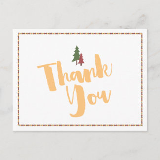 Postal Feliz Camper Gracias Postcard