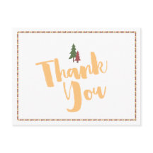 Feliz Camper Gracias Postcard