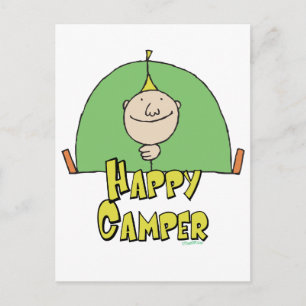 Postal Feliz Camper Guy