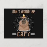 Feliz Capybara Lover Rodent Animal