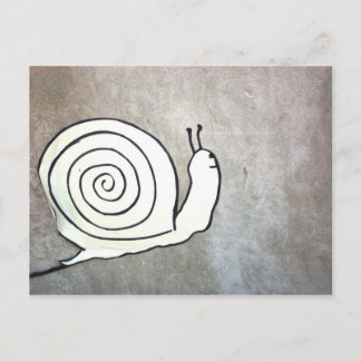 Postal Feliz caracol