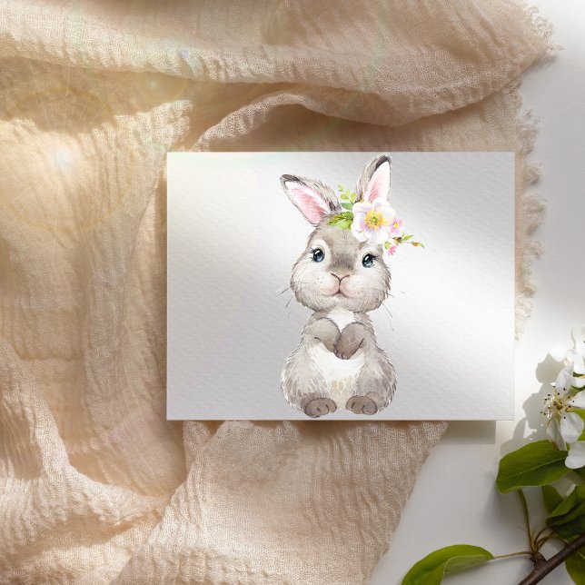 Postal feliz conejo de Pascua (Subido por el creador)