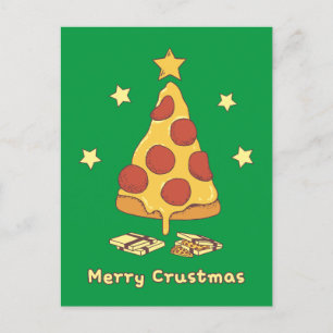 Postal Feliz Cortezmas - Navidad de Pizza