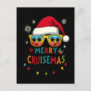 Postal Feliz Cruisemas 2025 Navidad Santa Reno