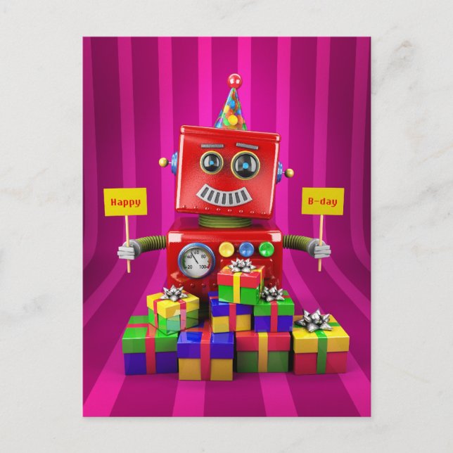 Postal Feliz cumpleaños (Anverso)