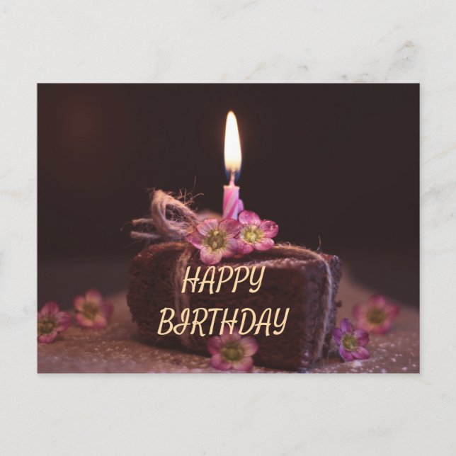 Postal Feliz cumpleaños (Anverso)