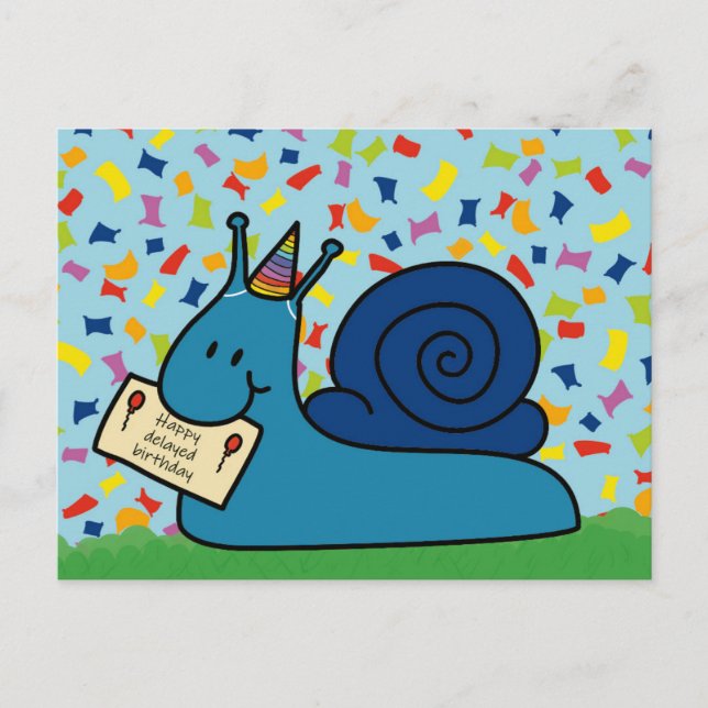 Postal Feliz cumpleaños (Anverso)