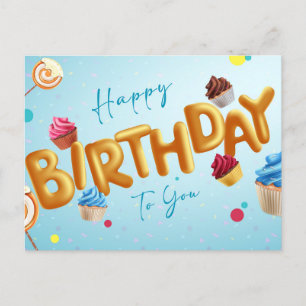 Postal Feliz Cumpleaños