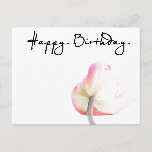 Postal ¡Feliz cumpleaños! (Anverso)