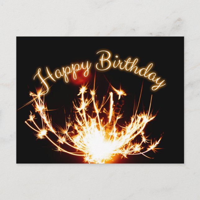 Postal ¡Feliz cumpleaños! (Anverso)