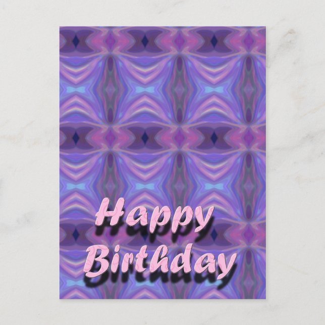 Postal Feliz cumpleaños (Anverso)