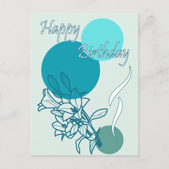 Postal Feliz Cumpleaños (Anverso)