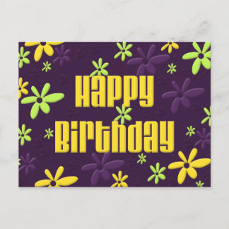 Postal Feliz cumpleaños