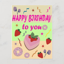 Postal Feliz Cumpleaños