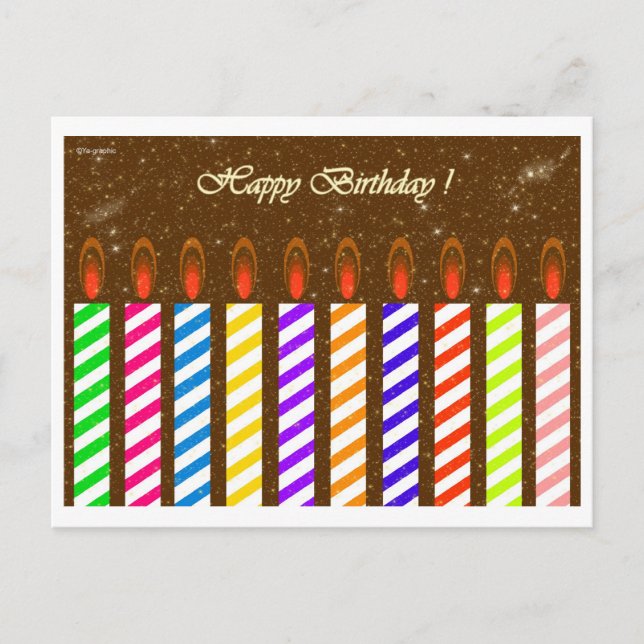 Postal Feliz Cumpleaños ! (Anverso)