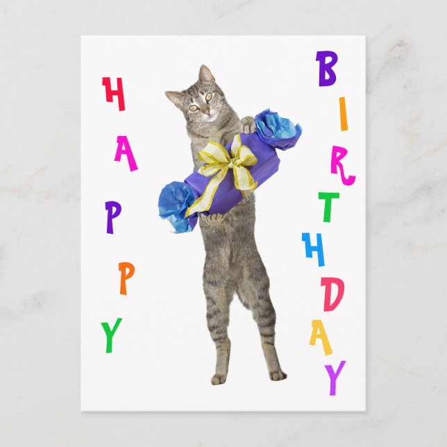 Postal Feliz cumpleaños (Anverso)
