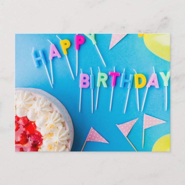 Postal Feliz Cumpleaños (Anverso)