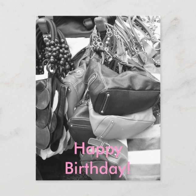 Postal ¡Feliz cumpleaños! (Anverso)