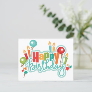 Postal Feliz Cumpleaños