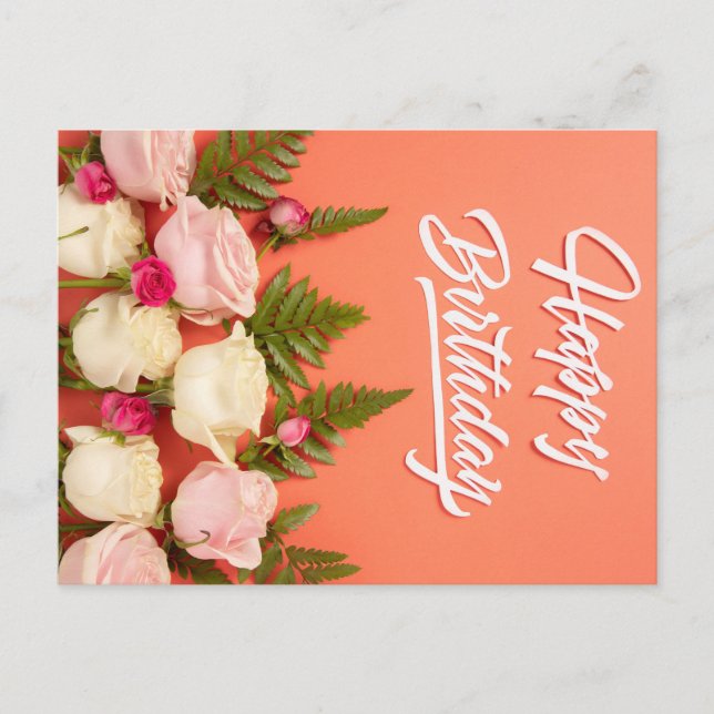 POSTAL FELIZ CUMPLEAÑOS (Anverso)