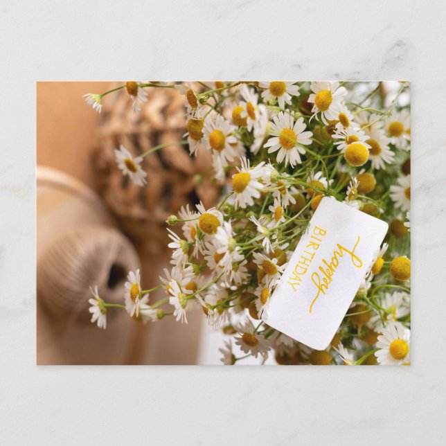 POSTAL FELIZ CUMPLEAÑOS (Anverso)