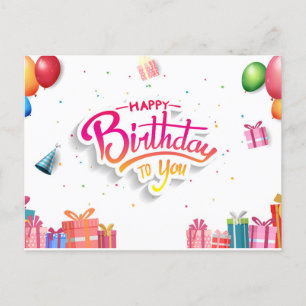 Postal Feliz cumpleaños