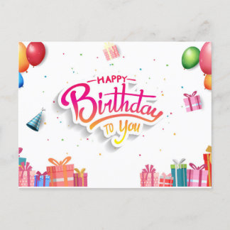 Postal Feliz Cumpleaños