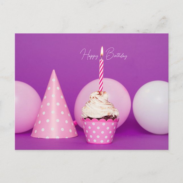 POSTAL FELIZ CUMPLEAÑOS (Anverso)