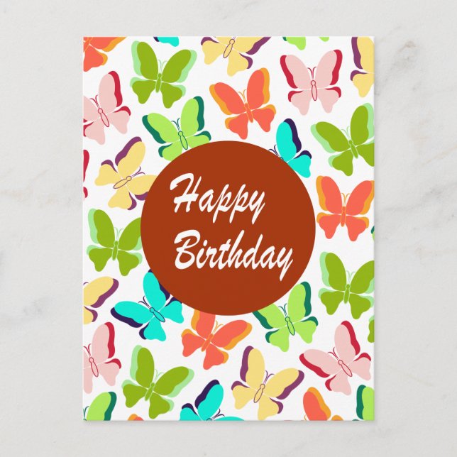 Postal Feliz Cumpleaños (Anverso)