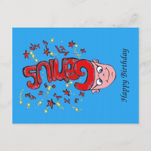 Postal Feliz cumpleaños (Anverso)