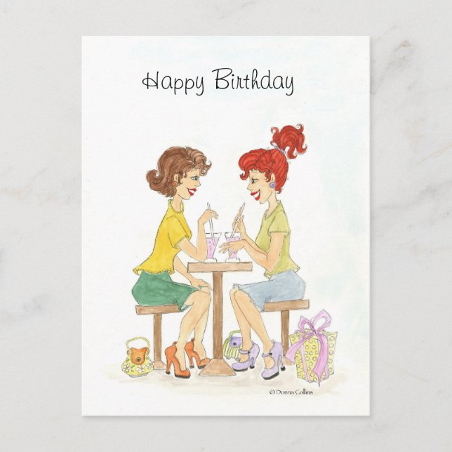 Postal Feliz cumpleaños (Anverso)