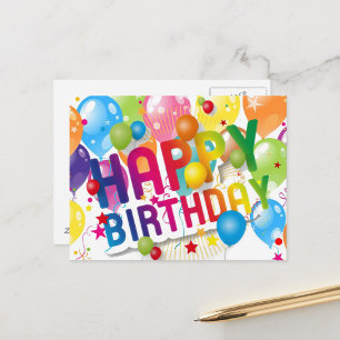 Postal Feliz cumpleaños