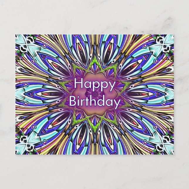 Postal Feliz cumpleaños (Anverso)
