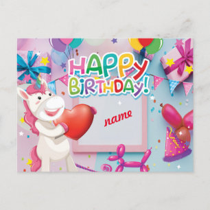 Postal feliz cumpleaños