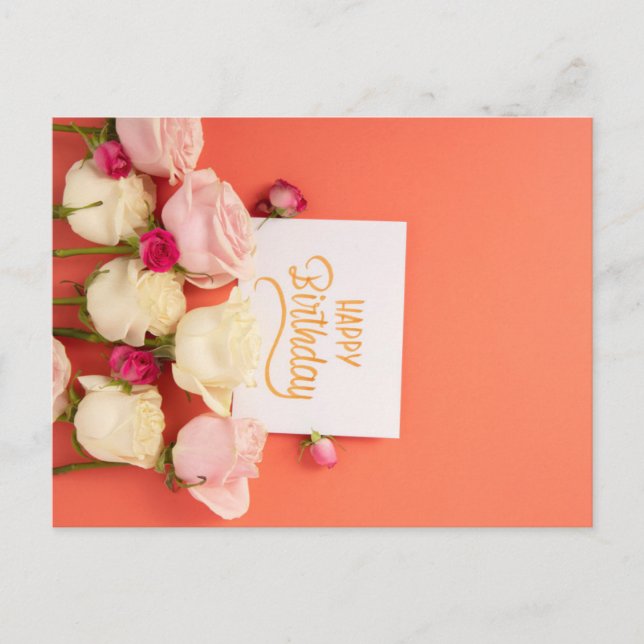 POSTAL FELIZ CUMPLEAÑOS (Anverso)