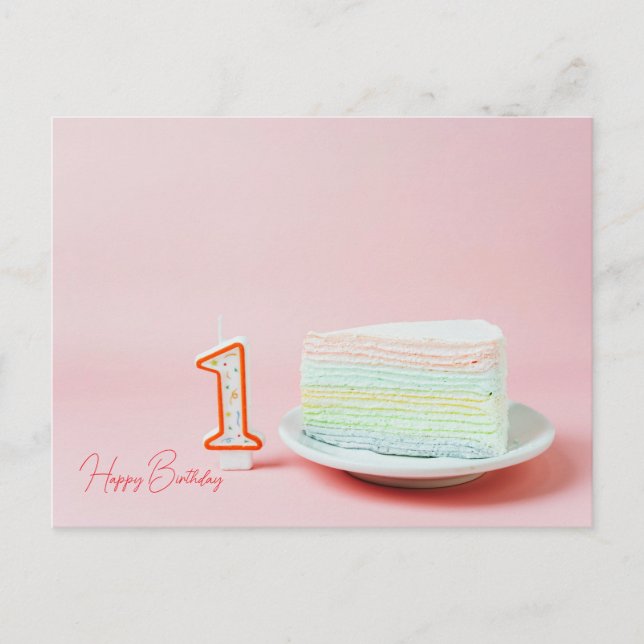 POSTAL FELIZ CUMPLEAÑOS (Anverso)