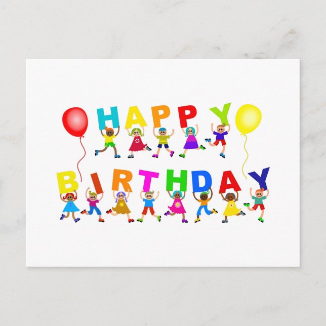 Postal Feliz cumpleaños (Anverso)