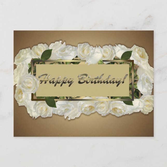 Postal ¡Feliz cumpleaños! (Anverso)