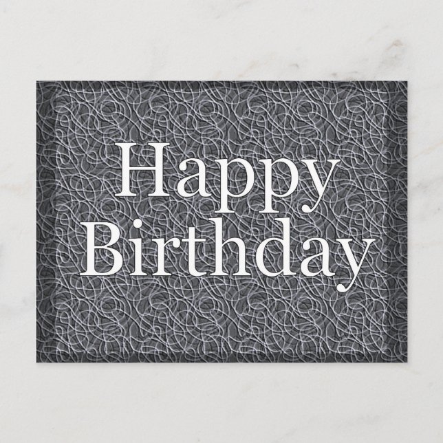 Postal Feliz cumpleaños (Anverso)