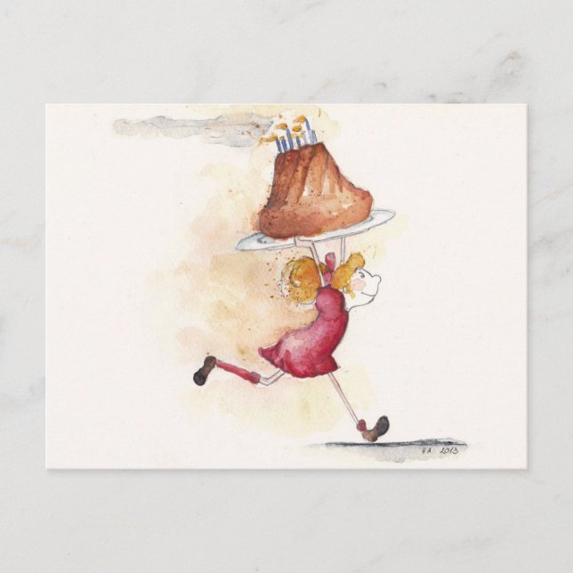 Postal Feliz cumpleaños (Anverso)