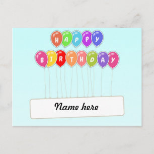 Postal Feliz Cumpleaños