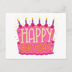 Postal Feliz cumpleaños