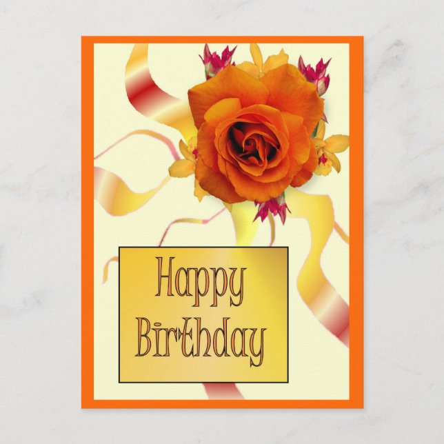 Postal Feliz cumpleaños (Anverso)